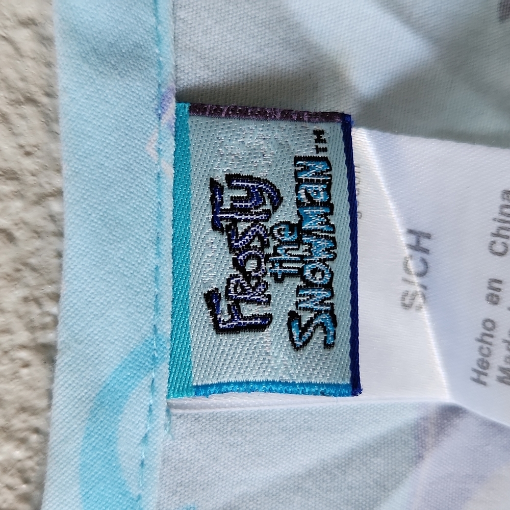 Frosty the SnowMan Scrub Top Size Small - Picture 2 of 4